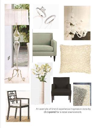 This is an example of a new brand experience concept for a retail jewelry store.